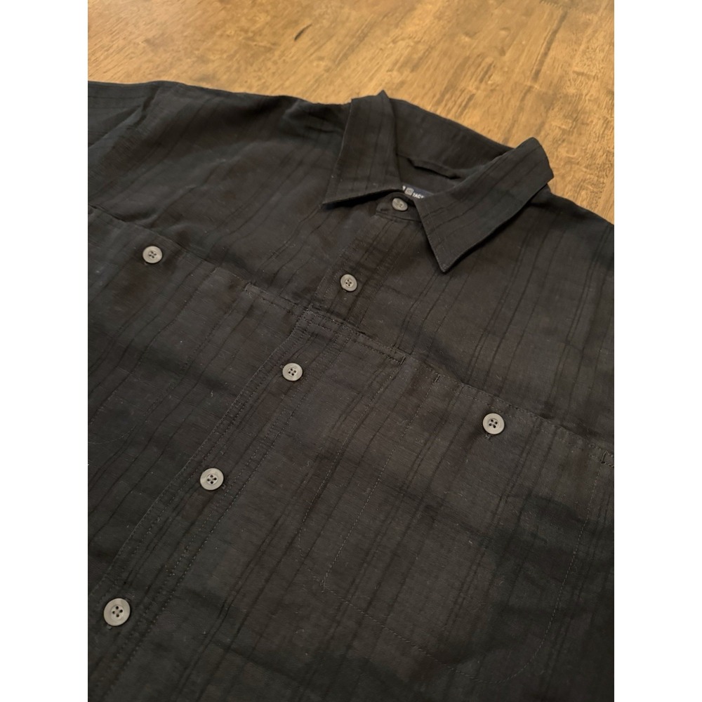 5.11 Tactical Men's Covert Conceal Carry Rayon Shirt Black Large Short Sleeve
